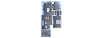 One Bedroom A10