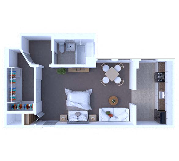 Studio Floor Plan S2