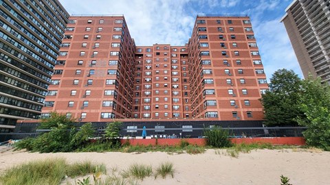 Exclusive access to private beach and Lake Michigan