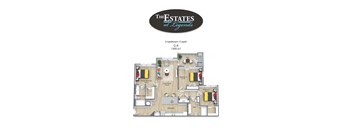 C-5 - 3 Bedroom / 2 Bath - Estates III