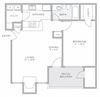 A1 Floor Plan A1 Floor Plan at AVE Malvern, Pennsylvania