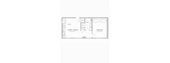 A02 Floor Plan at AVE Tampa Riverwalk, Florida