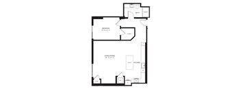 A11_1Bed 1Bath Apartment at AVE Phoenix Sky, Phoenix, 85003