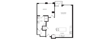 A12_1Bed 1Bath Apartment at AVE Phoenix Sky, Phoenix, AZ, Arizona