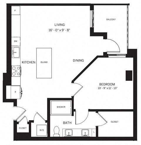 A4_1Bed 1Bath Apartment at AVE Phoenix Sky, Phoenix, 85003