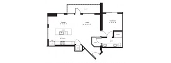 A8_1Bed 1Bath Apartment at AVE Phoenix Sky, Arizona