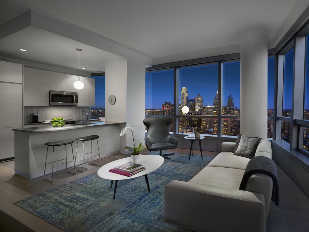 AKA University City Living Room and Kitchen AKA University City Living Room and Kitchen