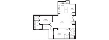 B2_2Bed 2Bath Apartment at AVE Phoenix Sky, Arizona