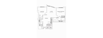 B6 Floor Plan at AVE Tampa Riverwalk, Florida