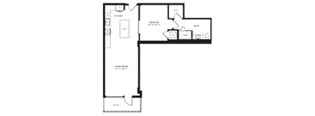 E7 Studio Apartment at AVE Phoenix Sky, Phoenix, AZ, Arizona , 85003