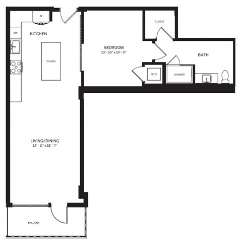 E7 Studio Apartment at AVE Phoenix Sky, Phoenix, AZ, Arizona , 85003