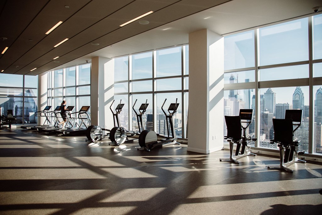 Level 28 Technogym Fitness Center at AKA University City