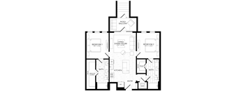 PV B1 Floor Plan at AVE Paradise Valley, Phoenix, Arizona
