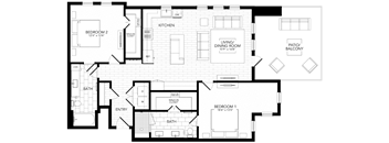 PV B17 Floor Plan at AVE Paradise Valley, Phoenix, 85032