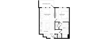 PVA10 Floor Plan at AVE Paradise Valley, Phoenix, AZ 85032