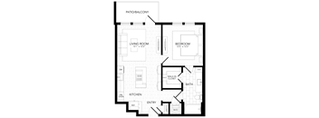 PVA11 Floor Plan at AVE Paradise Valley, Phoenix, AZ