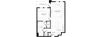 PVA19 Floor Plan at AVE Paradise Valley, Arizona, 85032