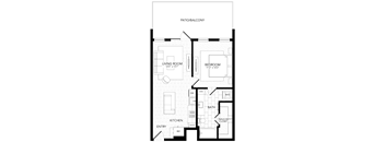 PVA4 Floor Plan at AVE Paradise Valley, Phoenix, 85032