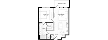PVA9 Floor Plan at AVE Paradise Valley, Arizona, 85032