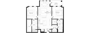PVB13 Floor Plan at AVE Paradise Valley, Arizona, 85032