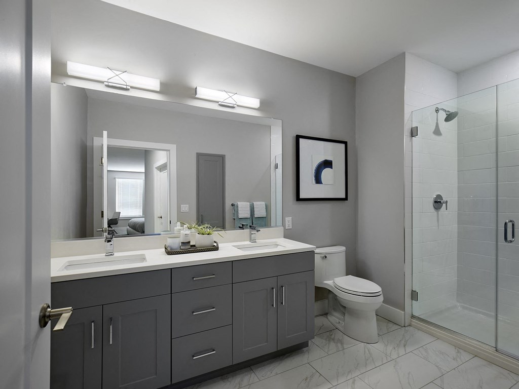 AVE Blue Bell Apartment Bathroom at AVE Blue Bell, Blue Bell, Pennsylvania