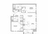 2 Bedroom - b15 Floor Plan 2 Bedroom - b15 Floor Plan at AVE Blue Bell, Pennsylvania