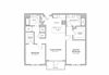 2 Bedroom - b3 Floor Plan 2 Bedroom - b3 Floor Plan at AVE Blue Bell, Blue Bell, PA