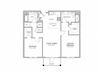 2 Bedroom - b4 Floor Plan 2 Bedroom - b4 Floor Plan at AVE Blue Bell, Blue Bell, Pennsylvania
