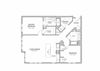 2 Bedroom - b9 Floor Plan 2 Bedroom - b9 Floor Plan at AVE Blue Bell, Blue Bell, PA