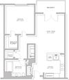 1 Bed 1 Bath A2C