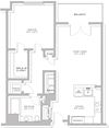 1 Bed 1 Bath A2D