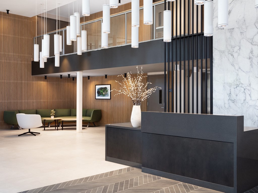 Contemporary Lobby Area at AVE Phoenix Sky, Phoenix, AZ, Arizona , 85003