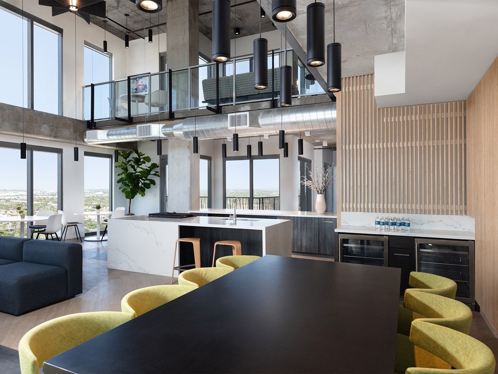 Decorated Lounge Area at AVE Phoenix Sky, Phoenix, 85003