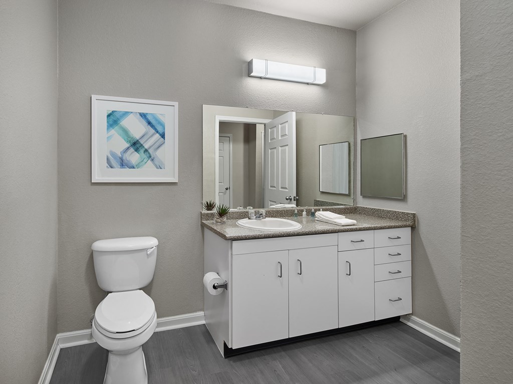 Bathroom With Bathtub at AVE Somerset, New Jersey, 08873