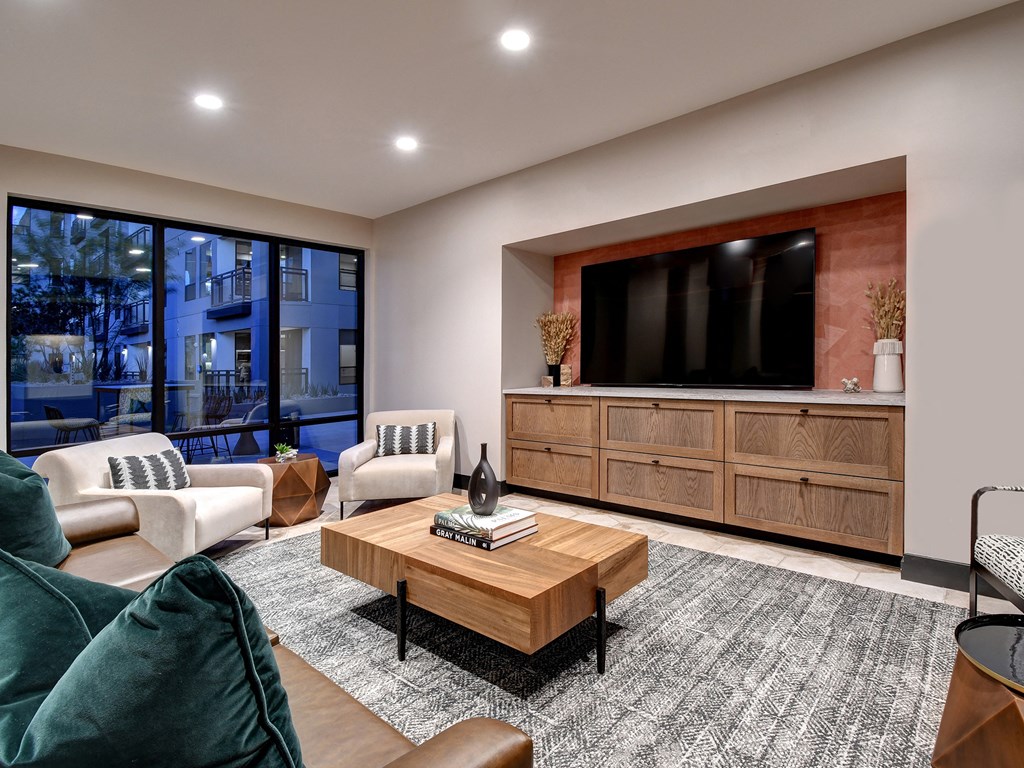 Social Lounge With TV at AVE Phoenix Terra, Phoenix
