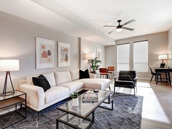 Modern Living Room at AVE Phoenix Terra, Phoenix, Arizona