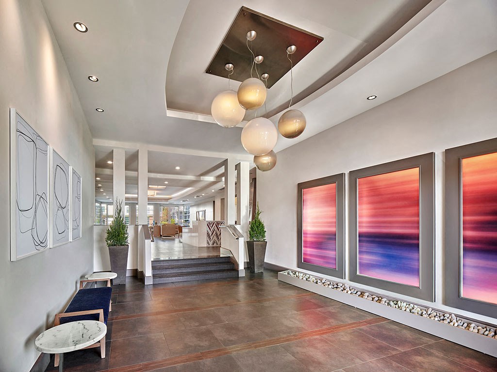 Lobby Area at AVE Union, Union, NJ