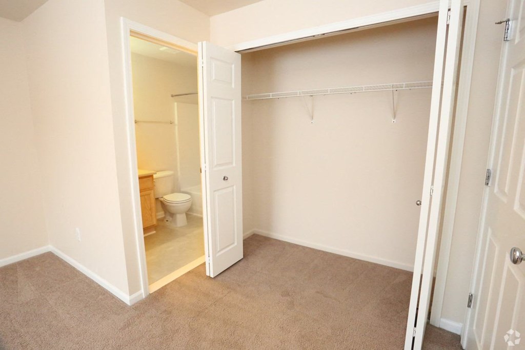 Two Bedroom Master Closet & Bath