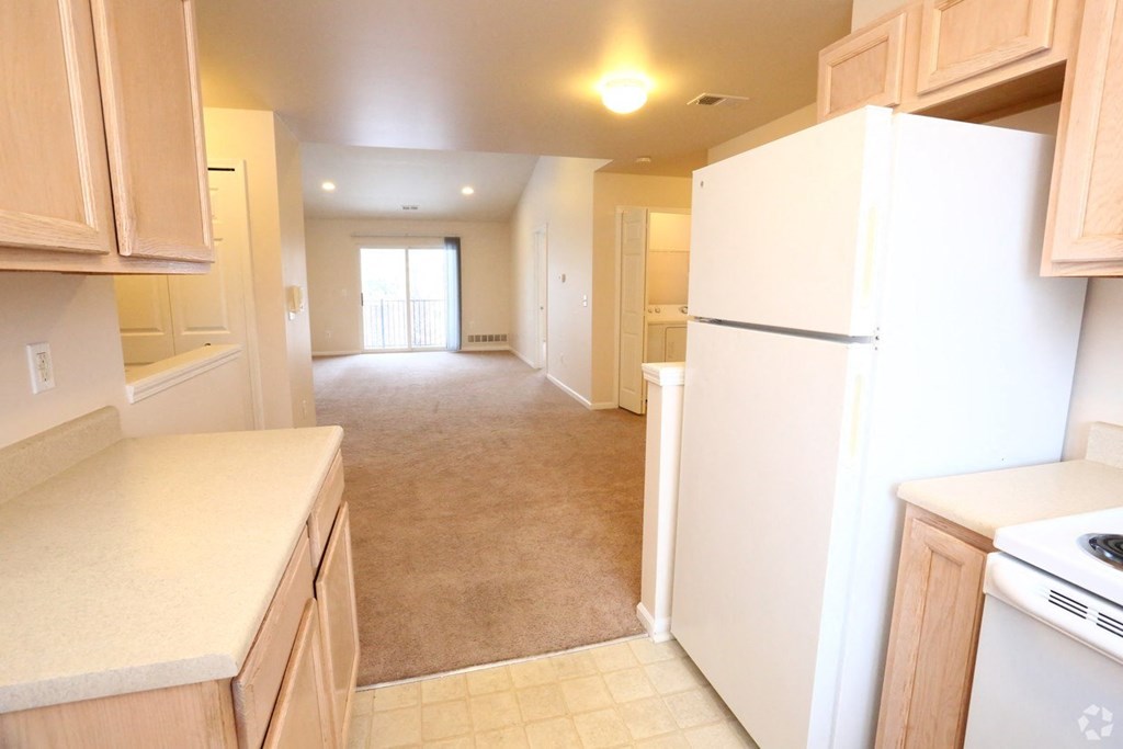 Two Bedroom Upper Living Room & Kitchen