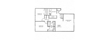 19961996  black and white floor plan  apartments triplex   sold out