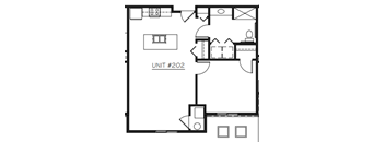 One Bedroom Barrier Free