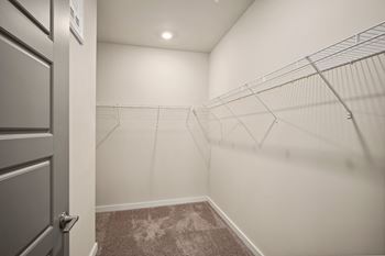 Closet space at The Augustan, Augusta
