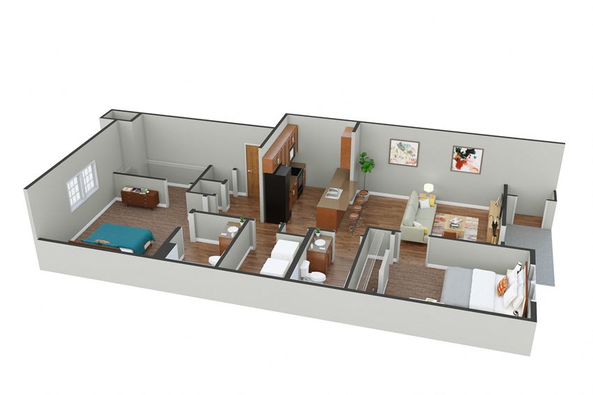 Celebration 2bed floor plan Celebration 2bed floor plan at MacArthur Park, Augusta, 30909 - Photo Gallery
