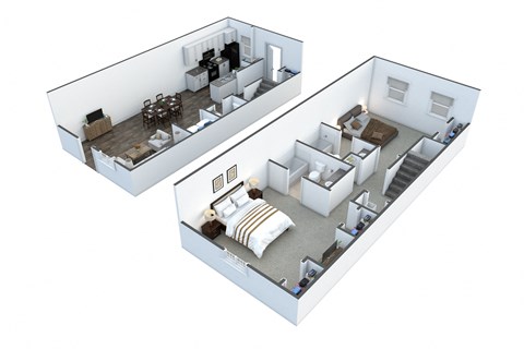 Charger Floor Plan at Helena Springs, Augusta, GA