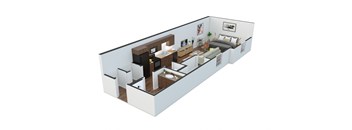 Mac Studio Floor Plan  at MacArthur Park, Augusta, GA