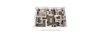 2 bed 2 bath B at The Augustan, Georgia, 30901