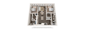 2 bed 2 bath at The Augustan, Augusta, 30901