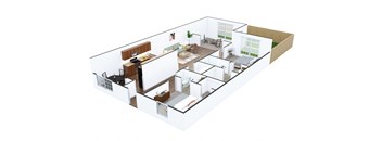 Two Bed 2 bath Townhome at The Vista Apartments & Townhomes, South Carolina