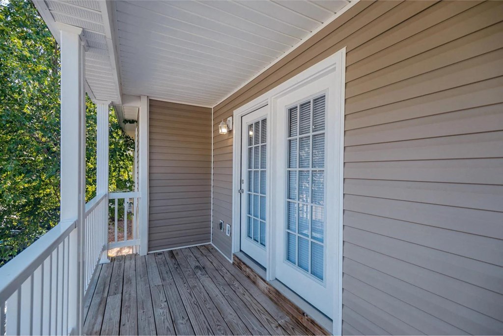Sanctuary exterior patio