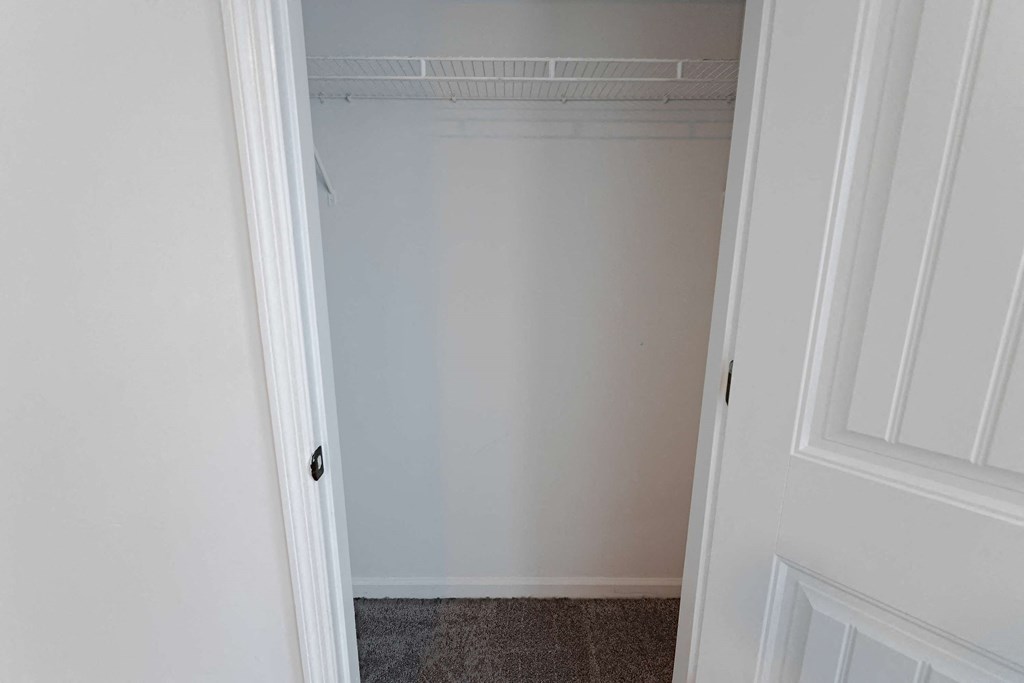 Bedroom closet at Sterlington Apartments, Grovetown, GA, 30813